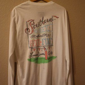 White Long Sleeve Lauren James Shirt